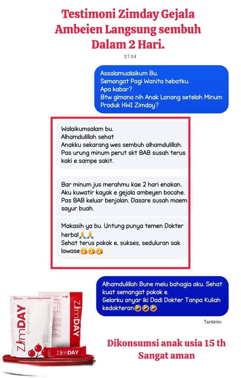 Zimday untuk ambien