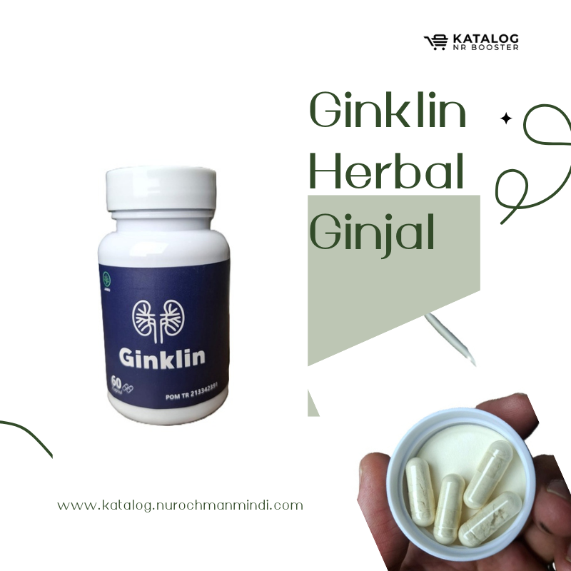 Ginklin rekomendasi herbal saluran kemih dan ginjal